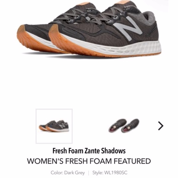 New Balance Shoes - New Balance Fresh Foam Zante, dark gray